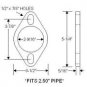 Mopar 04301631 Exhaust Spring - Pipe Flange 4301631 Dodge Chrysler Plymouth