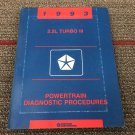 Dodge Chrysler 2.2L Turbo III Diagnostic Procedures Service Manual 81-699-0308