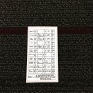 Genuine Honda Ridgeline Interior Fuse Panel Label Placard 38205-SJC-A00
