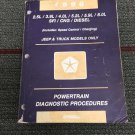 Jeep & Truck Powertrain Diagnostic Procedures Service Repair Manual 81-699-95005