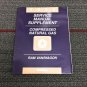 Dodge Ram Van Wagon CNG Service Supplement Repair Manual 81-370-6107A