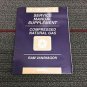 Dodge Ram Van Wagon CNG Service Supplement Repair Manual 81-370-6107A