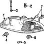 Genuine Ford Part Retainer Ring E860128-S