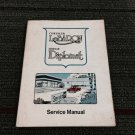 1977 Dodge Diplomat Chrysler Lebaron Service Manual Supplement 81-070-7704