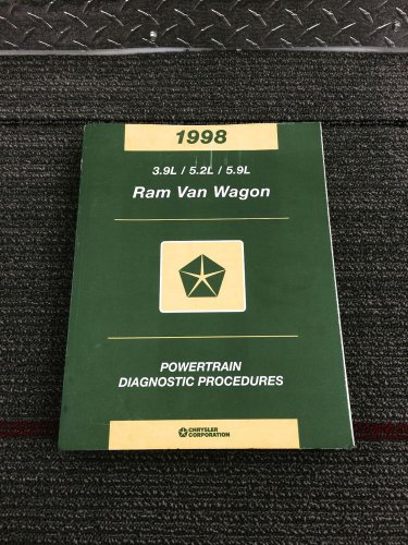 Dodge Ram Van Wagon 3.9L 5.2L 5.9L Powertrain Repair Service Manual 81-699-97125