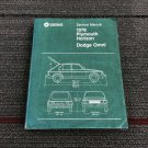 Genuine 1978 Dodge Omni Plymouth Horizon Repair Service Manual 81-070-8704