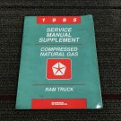 Dodge Ram CNG Compressed Natural Gas Service Manual Supplement 81-370-5108A