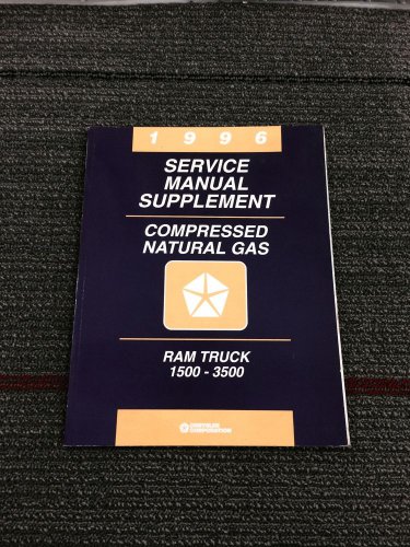 Dodge Ram CNG Compressed Natural Gas Service Manual Supplement 81-370-6108A