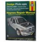 Dodge Ram CNG Compressed Natural Gas Service Manual Supplement 81-370-6108A