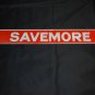 GLASS GAS PUMP INSERT / SIGN SAVEMORE  / GAS STATION / GARAGE / MAN CAVE