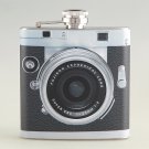 Vintage Camera Liquor Hip Flask Stainless Steel 6 oz (FK-0041)