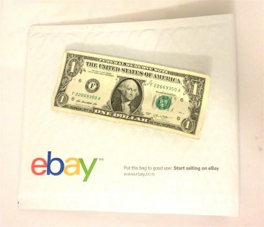 50 eBay Branded White Padded Bubble AirJacket Mailing Envelopes 6.5" x 8.75"