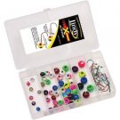 Lindy X-Change 48 Piece Jig Kit, 1/4 and 3/8 oz. MADE IN USA