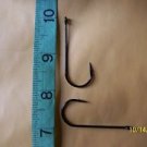 VMC CARBON STEEL SALMON HOOKS SIZE 3/0 NON OFFSET BLACK 35 PCS FREE USA SHIPPING