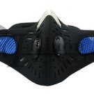 Anti Dust Motorcycle Bicycle Cycling Racing Bike Ski Half Face Filter Mask BLUE