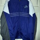 Men’s NFL Team Apparel Reebok Lions Windbreaker Jacket XL