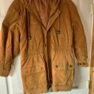 Paris Sport Club Women’s Hooded Suede Coat Small