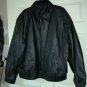 Mazonni Men&acirc;��s Black Leather Jacket XXL