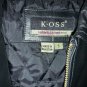 Koss men&acirc;��s leather jacket with removable insulation vest Small