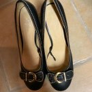 H&M Women’s buckle pump with chunky heal Size 7