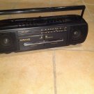 Vintage Craig RC201 AM/FM Stereo Radio Cassette Recorder Boombox (Black)