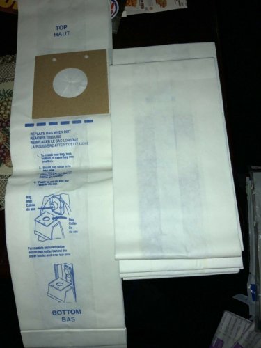 9 PACK ULTRACARE PREMIUM EUREKA UPRIGHT VACUUM BAGS TYPE U ALLERGEN FILTRATION