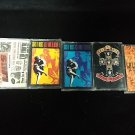 Lot of 5 Guns N Roses cassette tapes (used)