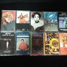Lot of 10 R&B Cassette Tapes