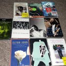 Lot of 10 cassette singles (classic rock)