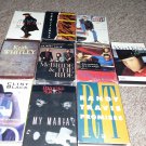Lot of 10 cassette tape singles (COUNTRY)