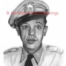 Barney Fife Pencil Drawing