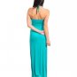 Womens Medium Dress Maxi Emerald Green Soul of the Sea ~~~~~