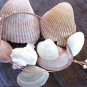 Large Hole Pearl and Leather Necklace Soul of the Sea Made In USA N211 ~