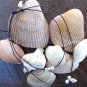 Large Hole Pearl and Leather Necklace Soul of the Sea Made In USA N215 ~
