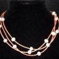 Large Hole Pearl and Leather Necklace Large Hole Beads Made In USA