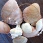 Large Hole Pearl and Leather Necklace Soul of the Sea Made In USA N208 ~