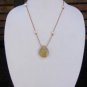 Large Hole Pearl and Leather Necklace Soul of the Sea Made In USA N209 ~