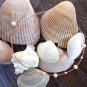 Large Hole Pearl and Leather Necklace Soul of the Sea Made In USA N207 ~