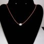 Large Hole Pearl and Leather Necklace Natural Leather Carrie Collection