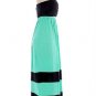 Womens Small Dress * NEW* Mint and Black Color Block Maxi ~~~~~~