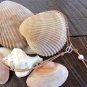 Pearl and Leather Necklace Large Hole Pearls Soul of the Sea Made In The USA N129 ~~~~~~~~~
