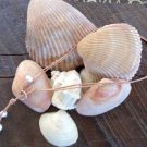 Pearl and Leather Necklace Large Hole Pearls Soul of the Sea Made In The USA N128 ~~~~~~~~~