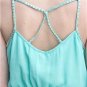 Womens Medium Dress NWT Womens High Low Jeweled Dress Soul of ot the Sea