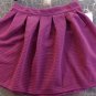 Bethany Mota Small Skirt NWT Junior Womens Small Mini Shirt Burgandy CUTE ~~~~~~