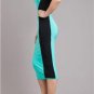 Womens Large Dress NWT Womens Mint / Black Two Toned Dress