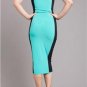 Womens Large Dress NWT Womens Mint / Black Two Toned Dress
