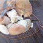Large Hole Pearls and Leather Necklace Sea Glass Boho Chic N410 ~~~~~