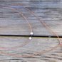 Freshwater Pearls Black Onyx Polished Stone On 14K GP Cap Leather Necklace 511 ~