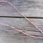 Knotted Leather Necklace Greek Green Patina Sand Dollar Charm Hemp Rope 538 ~~~