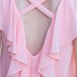 Womens Medium Dress NWT Womens Peach Mini Dress Gilligan's Boutique ~~